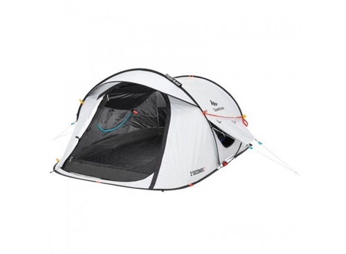 ケシュア　ポップアップテント　簡単設営　キャンプ　アウトドア QUECHUA（ケシュア）キャンプ ポップアップシェルター 2 SECONDS