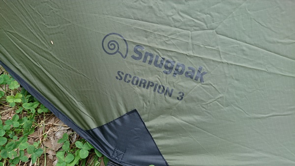 Snugpak(スナグパック)のスコーピオン3をレビュー！ワイルドな男前テント！
