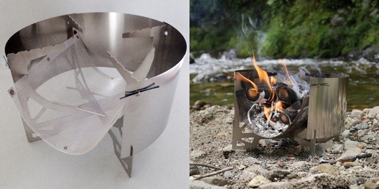 RSR Naturestove」がイイ感じ！キャンツーやソロ・デュオキャンに最適な焚火台！