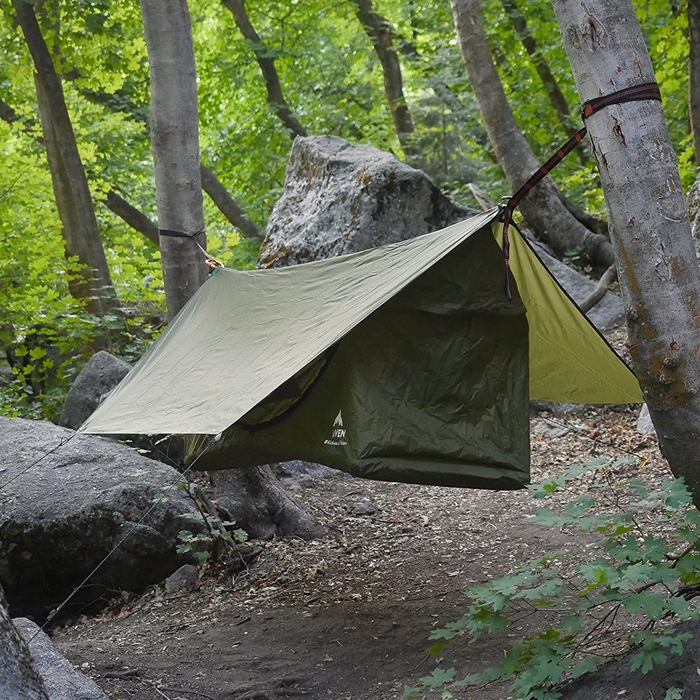 Haven Tent(ヘブンテント)｜何処でも設営可能？ハンモックのいいとこ